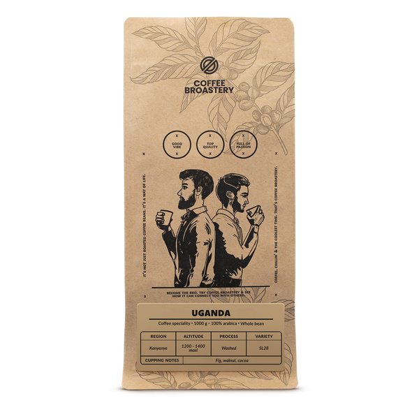 Coffee Broastery - Hele Bonen Koffie Uganda Kanyenye Speciality 1kg