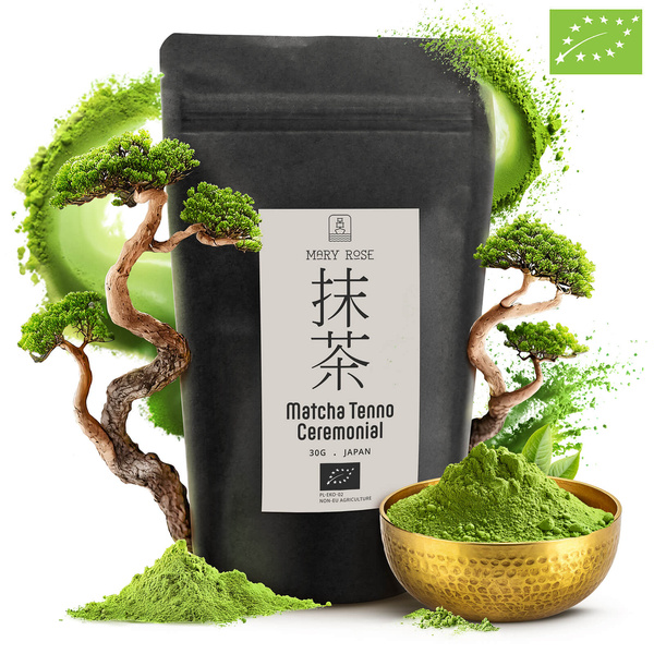 Mary Rose – Japanse Matcha Tenno Groene Thee (BIO) Ceremonieel 30 g