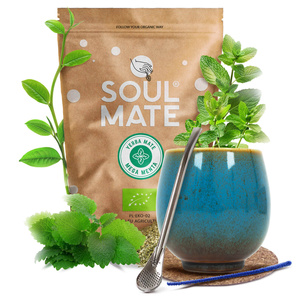 Yerba Mate Set Soul Mate 500g 0,5kg Kalebas + Bombilla