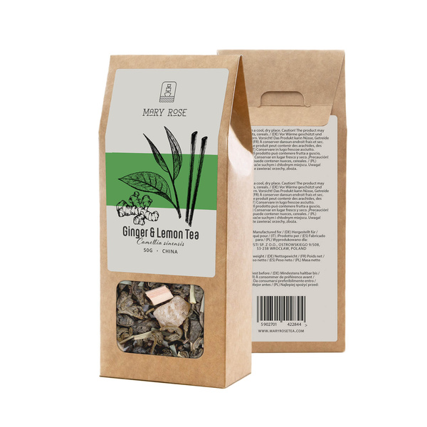 Mary Rose – Ginger & Lemon Thee – 50 g