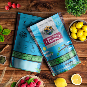 Yerba Mate set Rio Parana Energia Elaborada 2x500g + accessoires