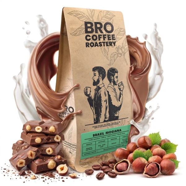 Bro Coffee Roastery – Hele Bonen Koffie Brazil Mogiana Premium 1 kg