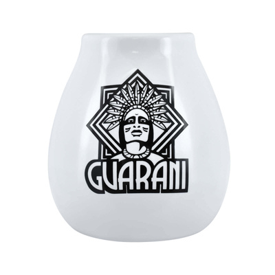 Mate beker keramisch wit 350ml - Guarani