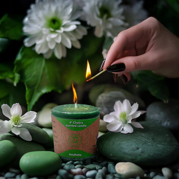 Geurkaars - Hartchakra