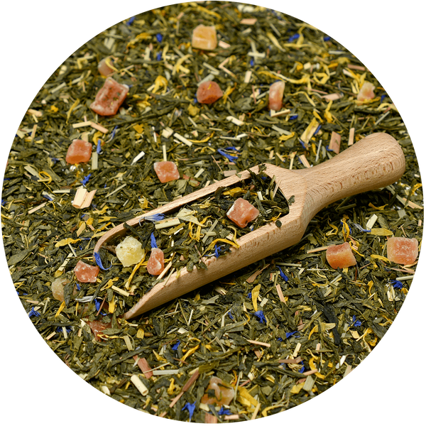 Mary Rose - Papaya Fantasy Groene Thee in blik - 50g