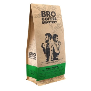 Bro Coffee Roastery – Hele Bonen Koffie Brazil Samba Premium 400g