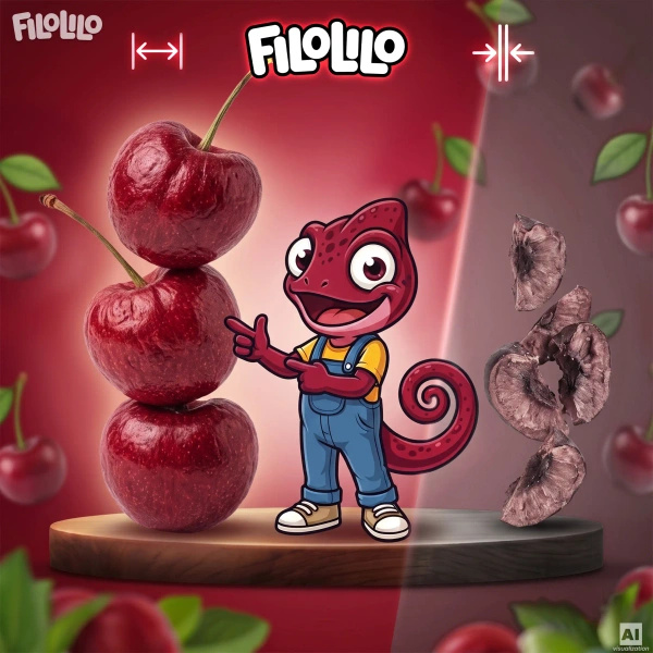 FiloLilo – Gevriesdroogde kersen (hele, ontpit) 20 g