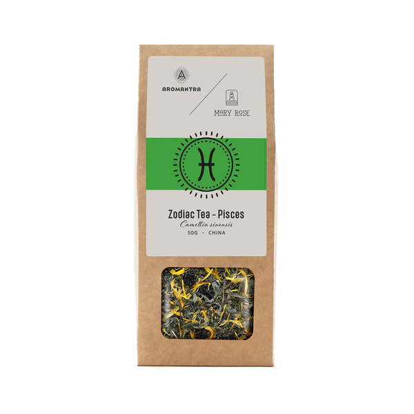 Aromantra x Mary Rose – Dierenriem Thee – Vissen (groene thee) 50 g