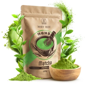 Cadeauset: premium matcha + matchawan + bamboeaccessoires