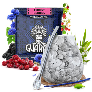 Yerba Mate set 50g Kalebas + Bombilla