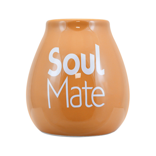 Yerba Mate-set voor Twee: Soul Mate 2x500g + 2x Kalebas + 2x Bombilla