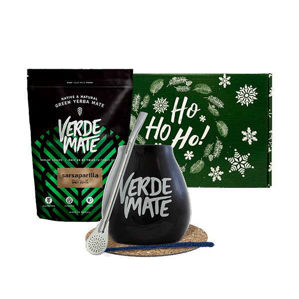 Geschenkset Yerba Mate Verde Mate Sarsaparilla 0,5kg