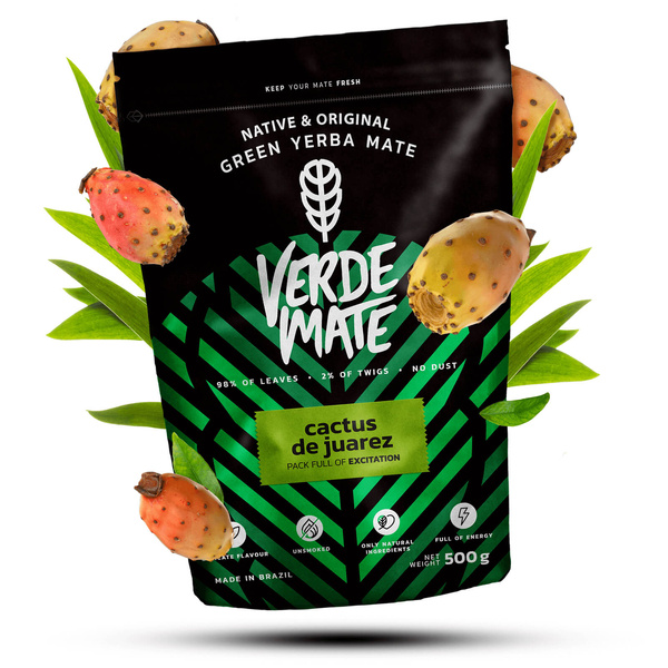 Geschenkset Yerba Mate Verde Mate Cactus 0,5kg