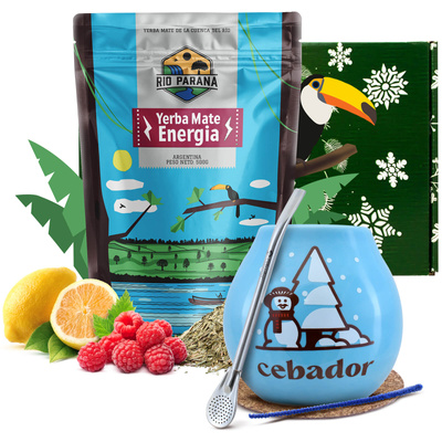 Wintere Geschenkset Yerba Mate Rio Parana Energia 0,5kg