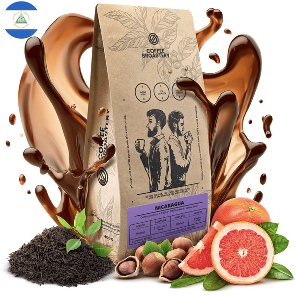 Bro Coffee Roastery - Hele Bonen Koffie Nicaragua Colibrí Azul Speciality 400g
