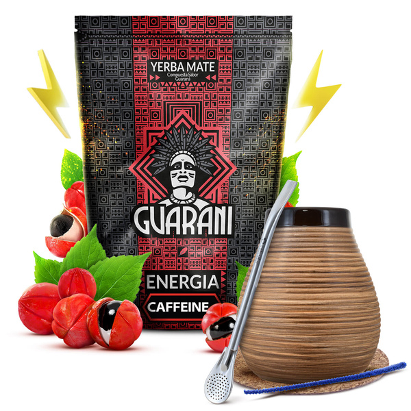 Yerba Mate Guarani Energia Startersset 500g