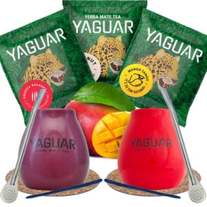 Yerba Mate Set voor koppels Yaguar Fruit