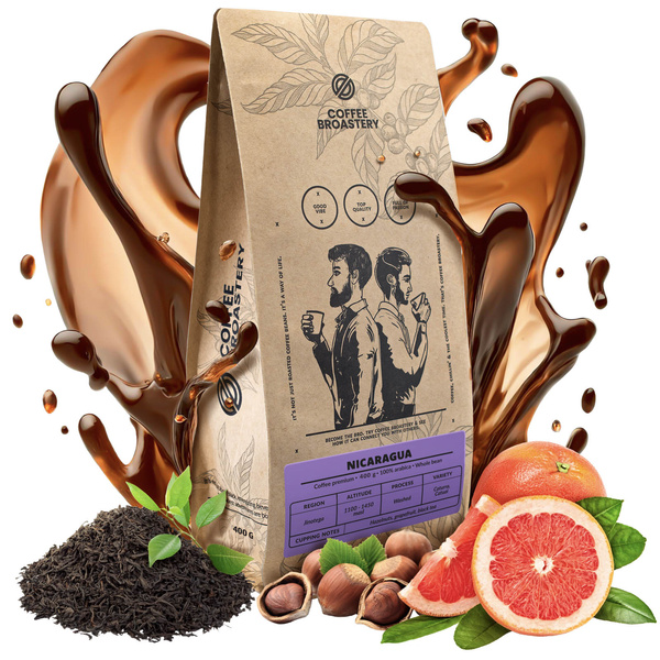Bro Coffee Roastery - Hele Bonen Koffie Nicaragua Colibrí Azul Speciality 400g