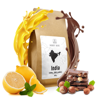 Mary Rose - hele bonen koffie India Karnataka premium 400g