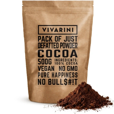 Vivarini – Gealkaliseerde cacao donker (poeder) 0,5 kg