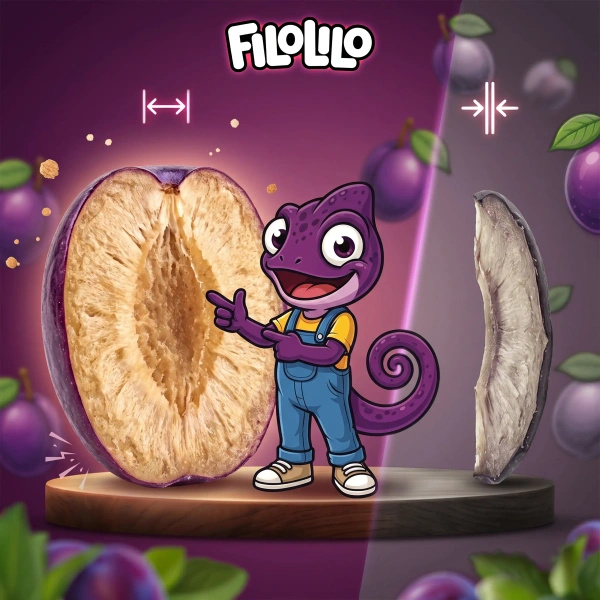 FiloLilo – Gevriesdroogde pruimen (halve) 100 g