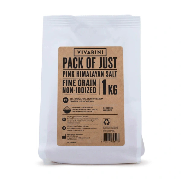 Vivarini – Roze Himalayazout fijn 1 kg