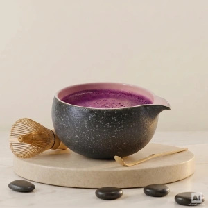 Cadeauset om Purple Matcha te bereiden