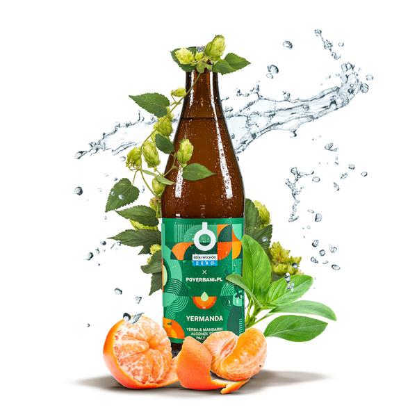 Wild East - Alcoholvrij bier met Yerba Mate - Yermanda 500 ml