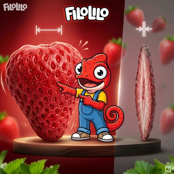 FiloLilo – Gevriesdroogde aardbeien (hele) 20 g