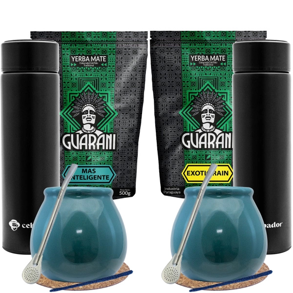 Yerba Mate Set voor twee + Thermos