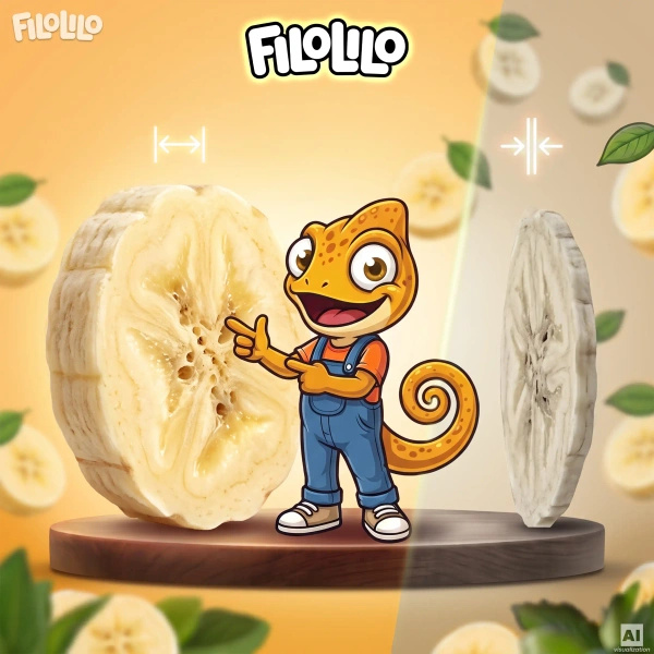 FiloLilo – Gevriesdroogde bananen (schijfjes) 100 g