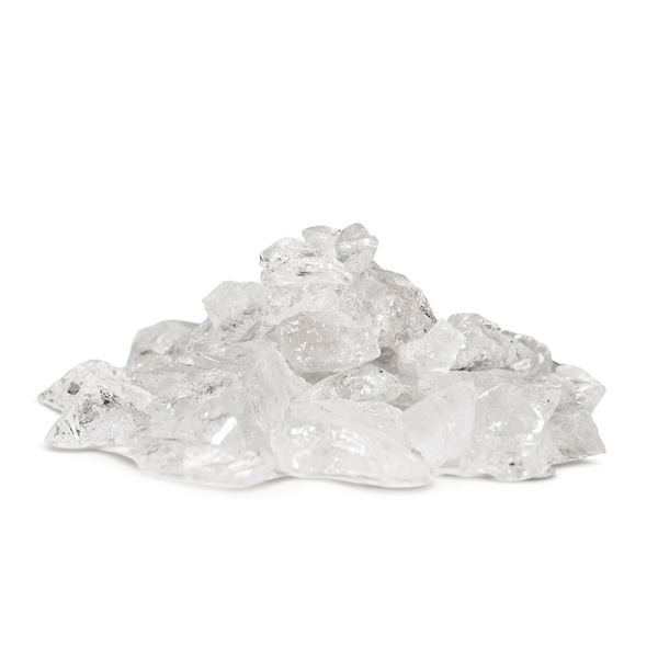 Bergkristal (ruwe steen) 1 stuk.