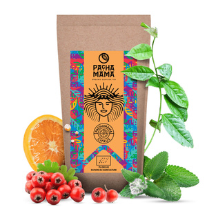 Set Guayusa Pachamama Citrus 100g + Kalebas + Bombilla