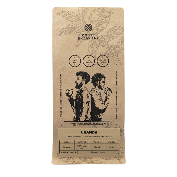 Bro Coffee Roastery - Hele Bonen Koffie Uganda Kanyenye Speciality 400g