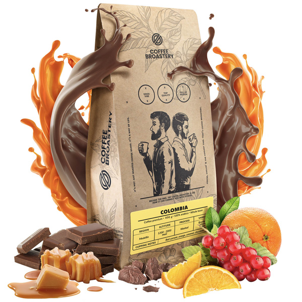 Bro Coffee Roastery - Hele Bonen Koffie Colombia Medellin Premium 400g