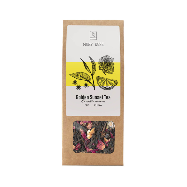 Mary Rose – Golden Sunset Thee – 50 g