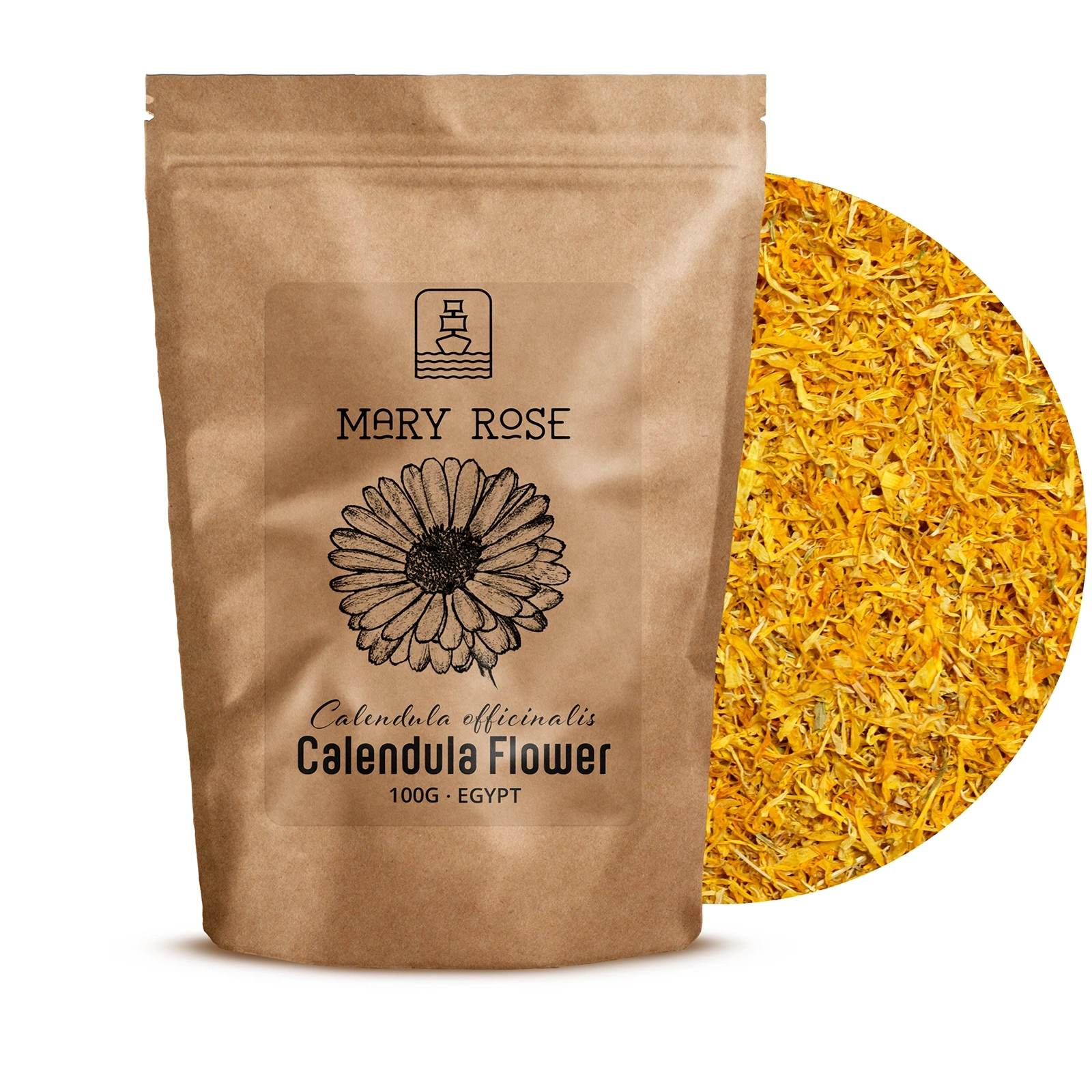 Mary Rose – gedroogde goudsbloemen