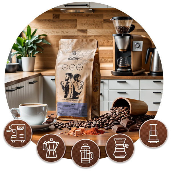 Bro Coffee Roastery - Hele Bonen Koffie Cuba Sierra Maestra Speciality 400 g