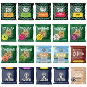 Yerba Mate BESTE VOOR START 20x50g UITSLUITEND FRUIT