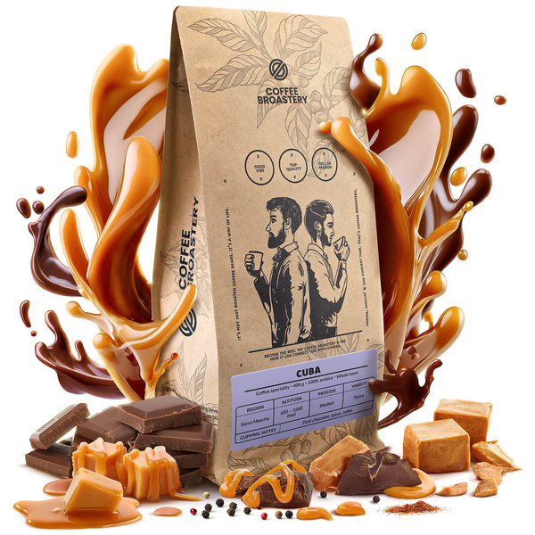 Bro Coffee Roastery - Hele Bonen Koffie Cuba Sierra Maestra Speciality 400 g