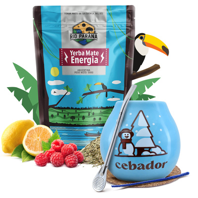 Yerba mate Winter startset Rio Parana 500g