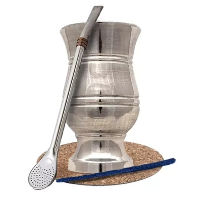 Matero PALO SANTO XL + Yerba mate-bomilla