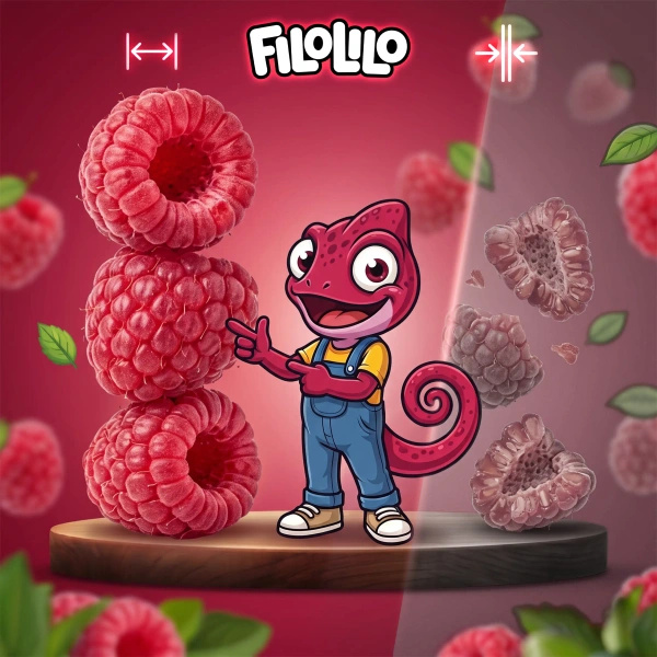 FiloLilo – Gevriesdroogde framboos 100 g
