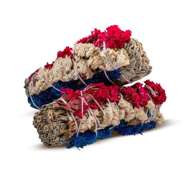 Witte Salie met Bloemen – Wierook 20-30 g (bundel)