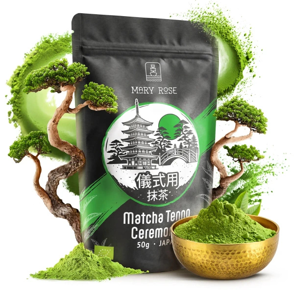 Mary Rose – Japanse Matcha Tenno Groene Thee (BIO) Ceremonieel 50 g