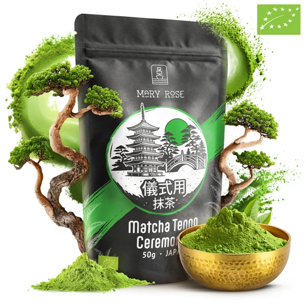 Mary Rose – Japanse Matcha Tenno Groene Thee (BIO) Ceremonieel 50 g