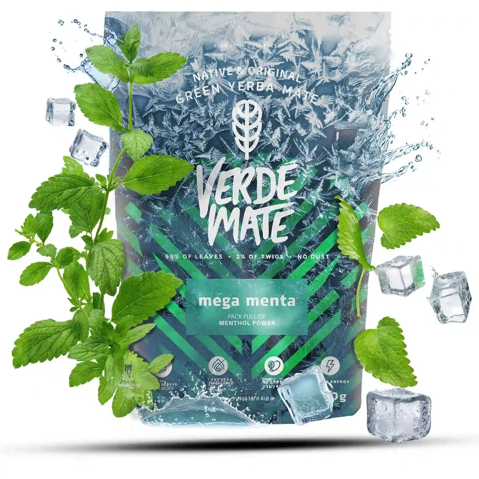 Verde Mate Green Mega Menta - packaging