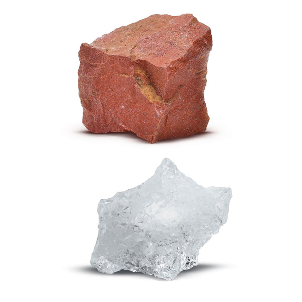 Set natuurstenen en kristallen - esoterie, yoga, meditatie