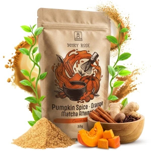 Mary Rose – Orange Matcha Alternative – Pumpkin Spice (poeder) 50 g
