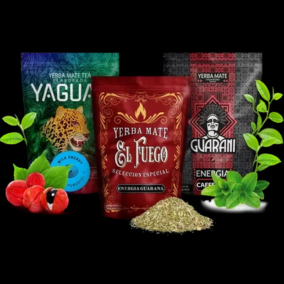 Yerba Mate 1.5KG DE KRACHTIGSTE CATEGORIE 1500g